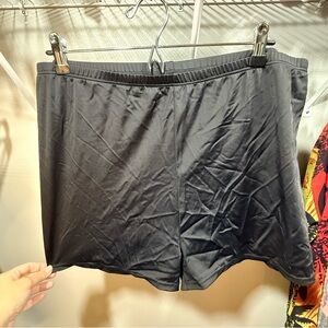 ⚡️Swimsuits For All Black Swim Shorts Plus Size 24 High Waisted Modest Bottoms